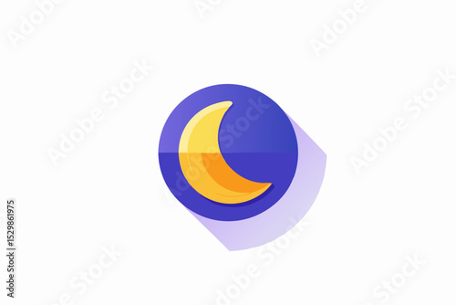 minimal moon phase night mode