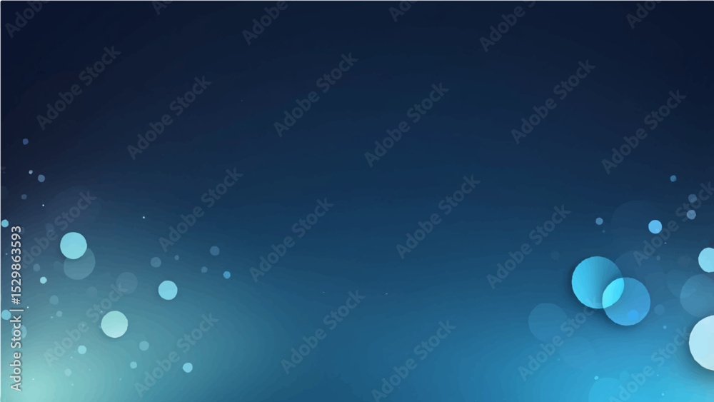 Naklejka premium abstract soft dark nevi blue bokeh background with a smooth gradient effect and gentle line, resembling a defocused, warm.
