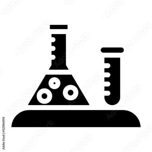 Dna Vector Glyph Icon Design