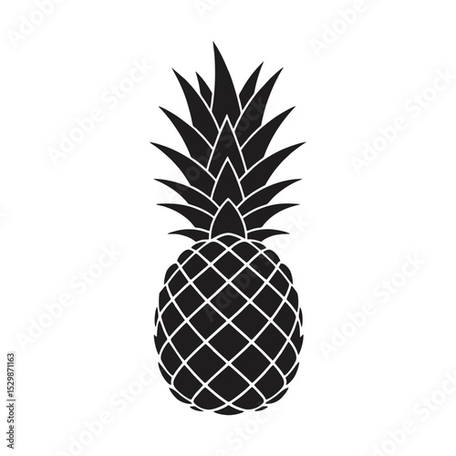 vector illustration of pineapple