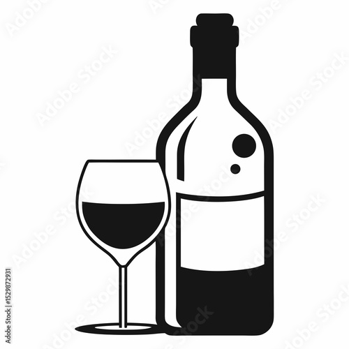 bottle and glass