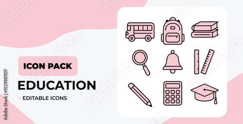 Vector illustration set of flat web icons for business with make-up and cosmetic brushes