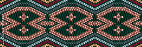 Native American Andean Beadwork Pattern