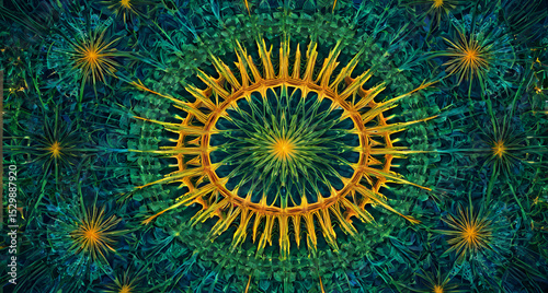 abstract fractal background