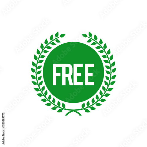 Free Stamp Vector Green