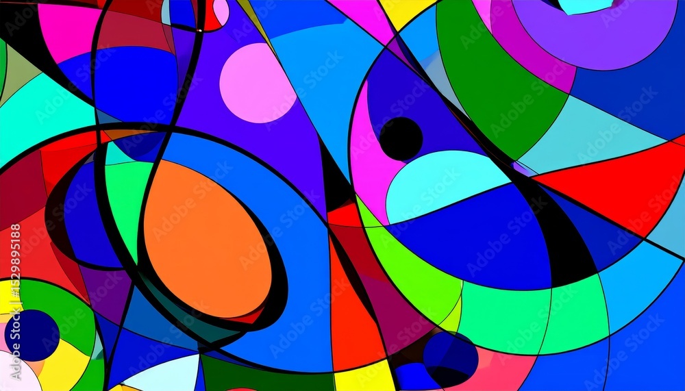 abstract art background with lines, spheres, pattern, vibrant colors abstract art background with lines, spheres, pattern, vibrant colors