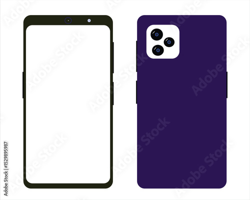 Device smart phone cellular internet camera mobile illustration icon vector