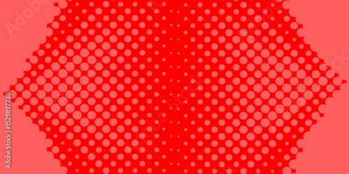 Trendy texture with colorful cover design template paper color halftone with geometric background, red and white, grey of seamless circle monochrome texture pop art overlay dotted halftone background.