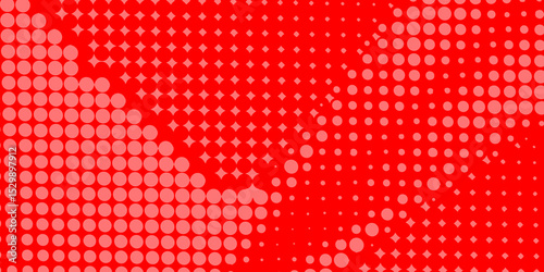 Trendy texture with colorful cover design template paper color halftone with geometric background, red and white, grey of seamless circle monochrome texture pop art overlay dotted halftone background.