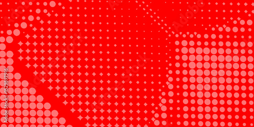 Trendy texture with colorful cover design template paper color halftone with geometric background, red and white, grey of seamless circle monochrome texture pop art overlay dotted halftone background.