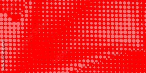 Trendy texture with colorful cover design template paper color halftone with geometric background, red and white, grey of seamless circle monochrome texture pop art overlay dotted halftone background.
