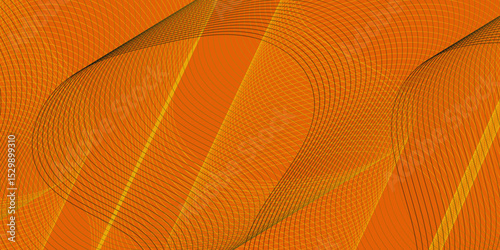 Abstract color flowing wave with stylized blended line art background, violet and red orange color effect modern and futuristic glowing line geometric curve shape with blend effect texture background.