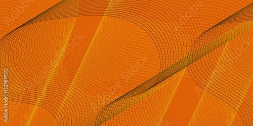Abstract color flowing wave with stylized blended line art background, violet and red orange color effect modern and futuristic glowing line geometric curve shape with blend effect texture background.