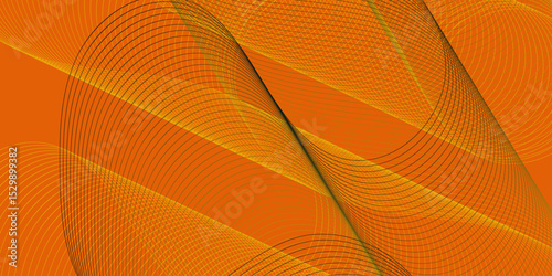 Abstract color flowing wave with stylized blended line art background, violet and red orange color effect modern and futuristic glowing line geometric curve shape with blend effect texture background.