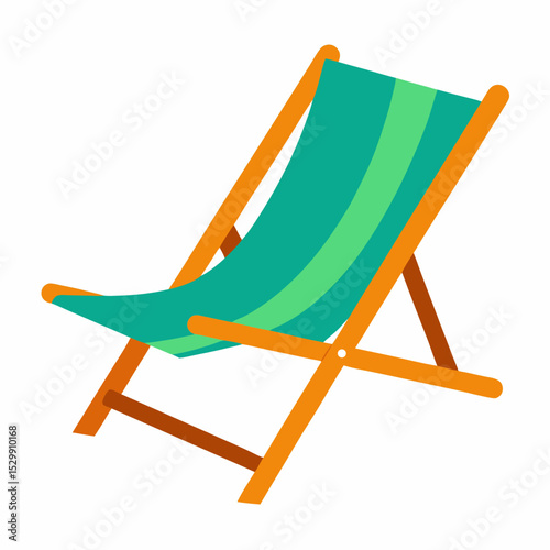 beach chair with umbrella