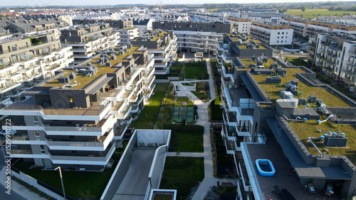 modern residential complex new development Wroclaw Poland
