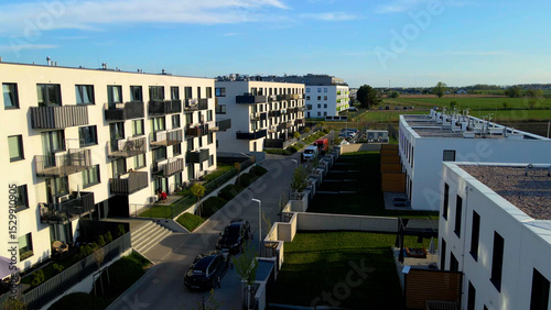 Modern residential complex mortgage new infrastructure