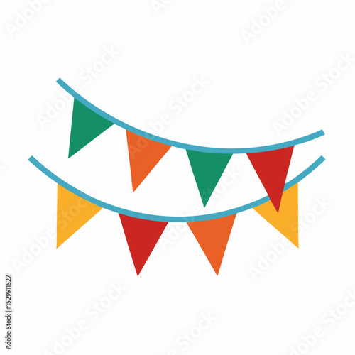 Free Download vector illustration of a colorful ribbon - GFXLoad