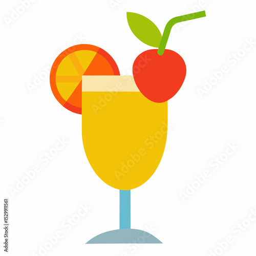 glass of orange juice
