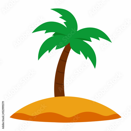 palm tree on the beach