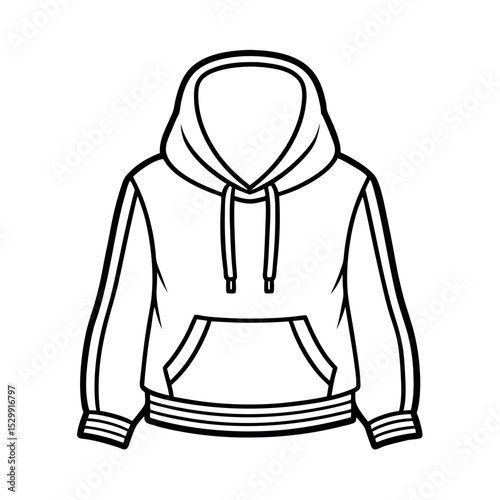 Hoodie Fashion Drawing