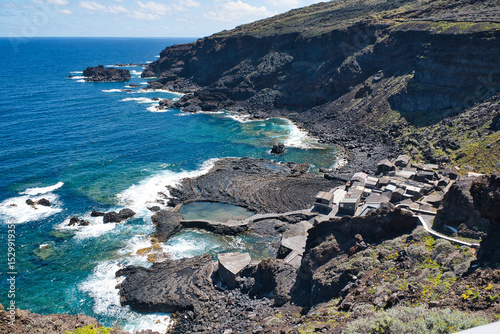 A viewpoint of POZO DE LAS CALCOSAS IN THE EL HIERRO CANARY ISLAND