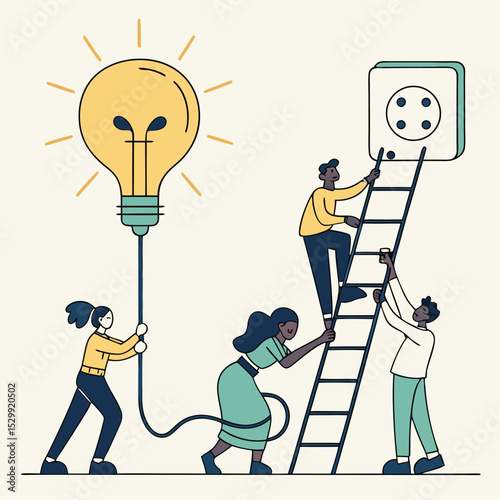 vector illustration of a man