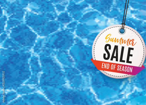 summer, sale, banner, background, vector, discount, nature, poster, design, season