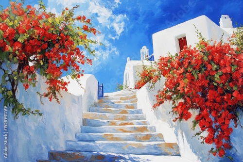 Mykonos Santorini Architecture: Beautiful Greek Style with Aegean Blue Alleys