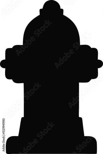 fire hydrant silhouette 