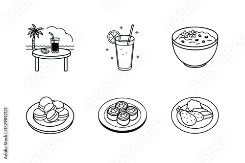 food and drink icons