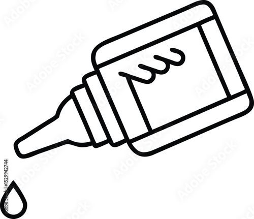 glue line art