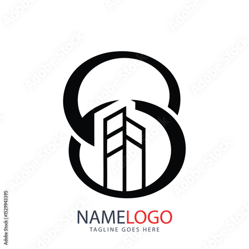 Gold business dollar sign vector logo design