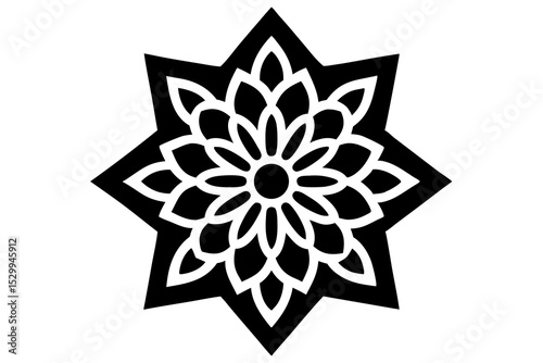 Vibrant Spanish Talavera Tile Pattern Vector - Colorful Mexican Ceramic Design on White