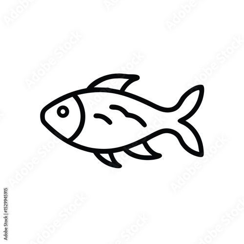 sophisticated soft gradient fish vector illustration