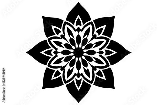 Vibrant Spanish Talavera Tile Pattern Vector on White Background