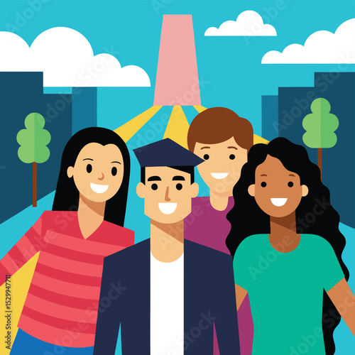 group of students