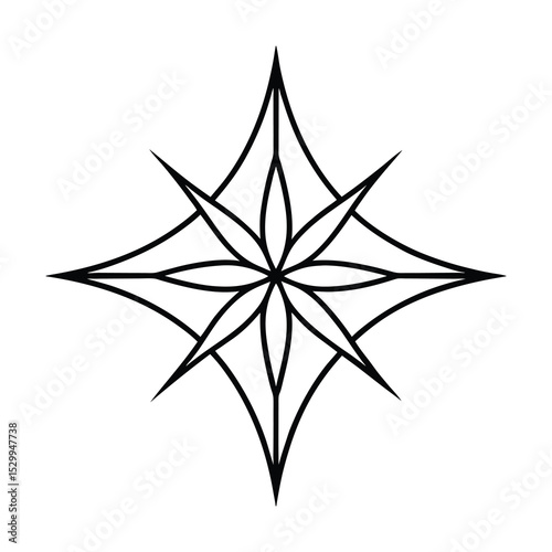 winnower art on white background