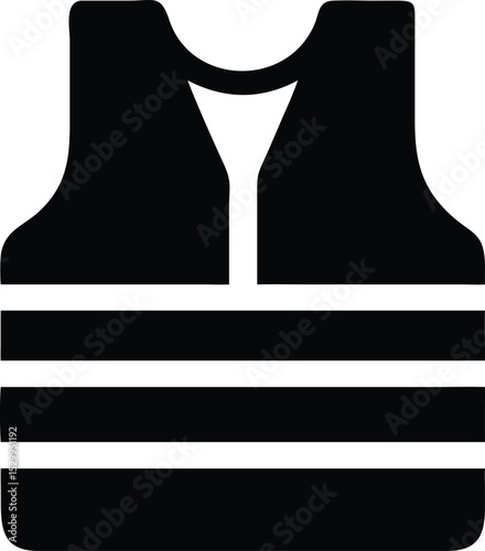 safety vest silhouette