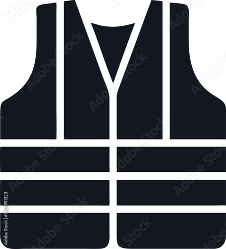 safety vest silhouette
