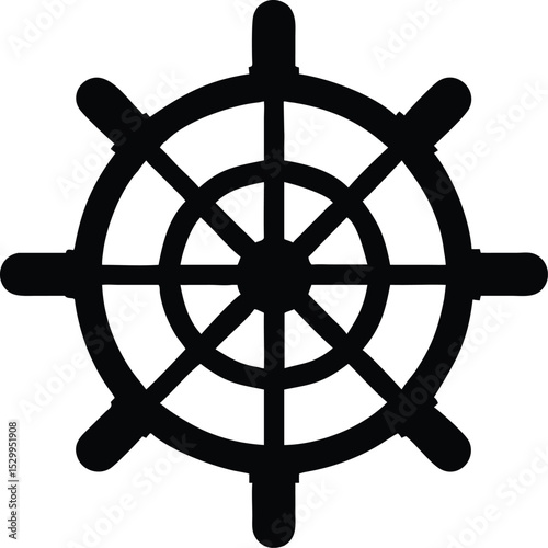 ship wheel vintage
