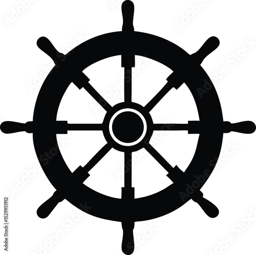ship wheel vintage