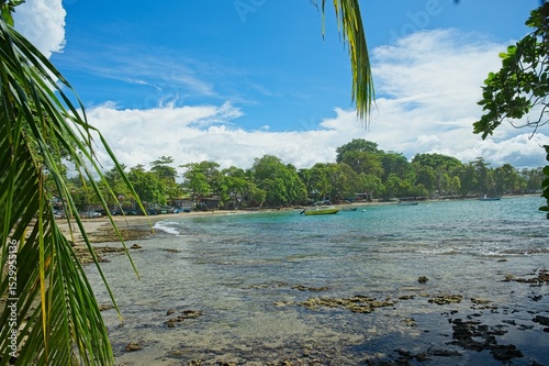 Fototapeta Naklejka Na Ścianę i Meble -  beach in Puerto Viejo de Talamanca in Costa Rica