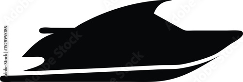 speedy yacht silhouette 