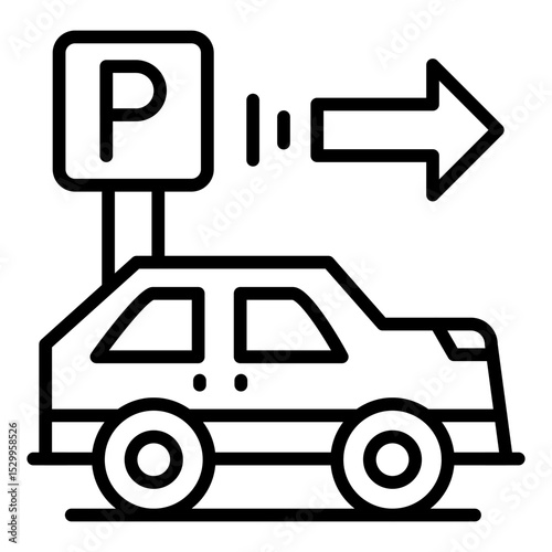 Parking Area Icon