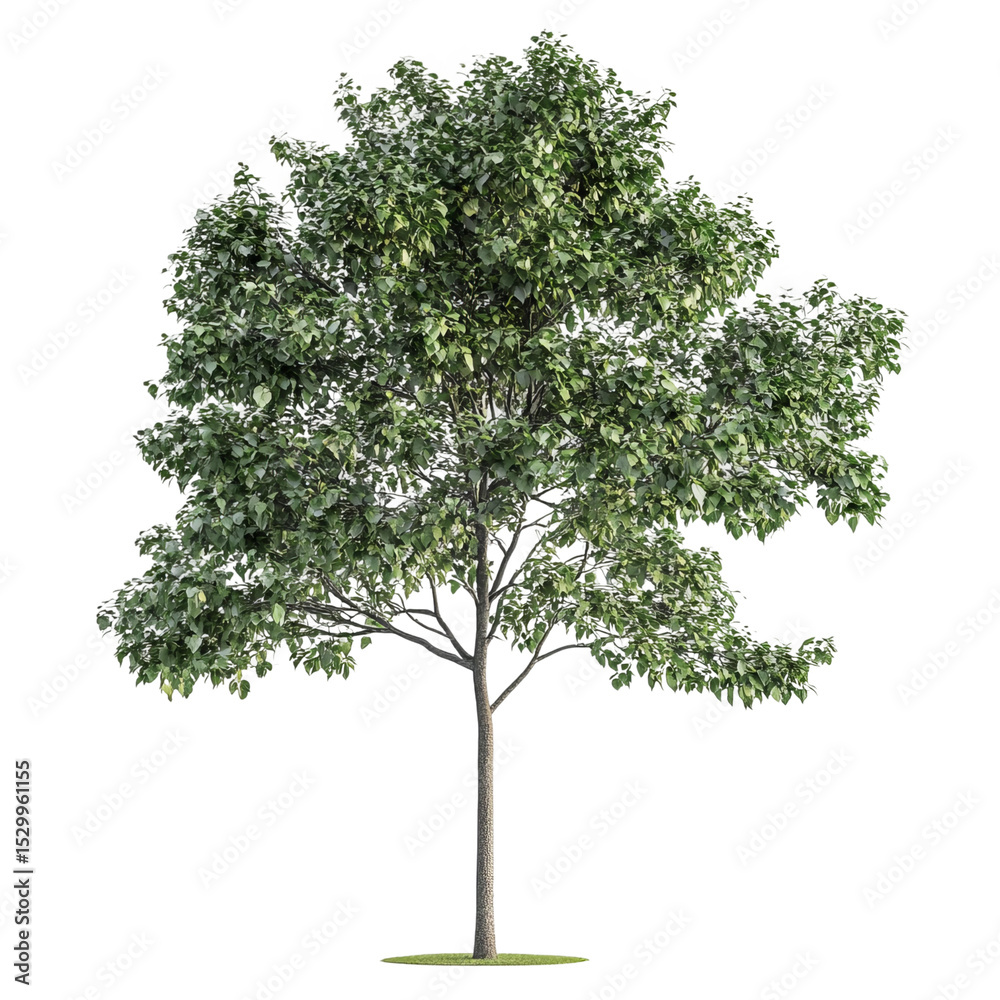 Obraz premium tree isolated on white background
