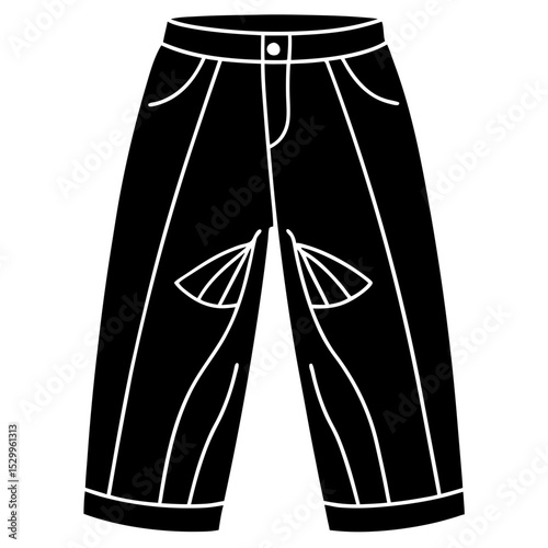 Moth Print Dark Academia Trousers