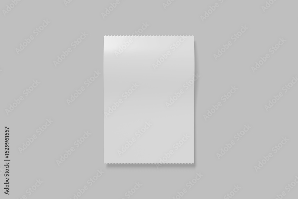 Foto receipt invoice blank for mockup