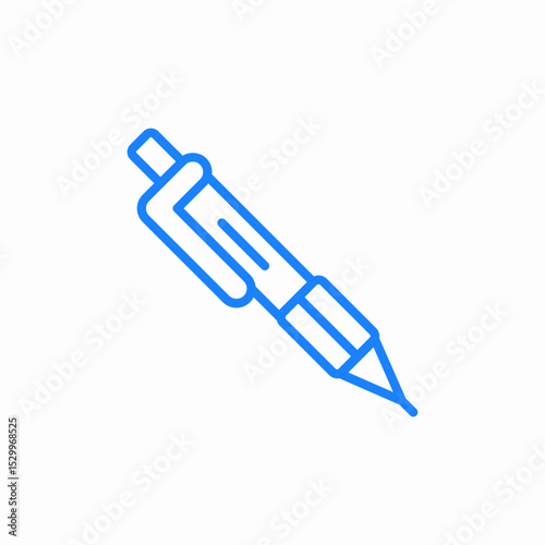 pencil pen icon sign vector