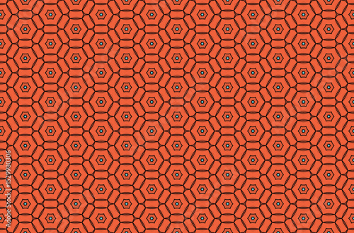 Seamless Luxury Shape Template Fashion Graphic Wallpaper Texture Symmetric Textile Art Geometric Interior Decoration Design Fabric Endless Digital Perspective Background Cloth Visual Tile Pattern.